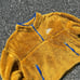 Yellow Cropped Nike Sherpa Jacket
