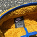 Yellow Cropped Nike Sherpa Jacket