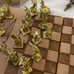 Chess set from africa handcrafted RARE !