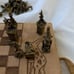 Chess set from africa handcrafted RARE !