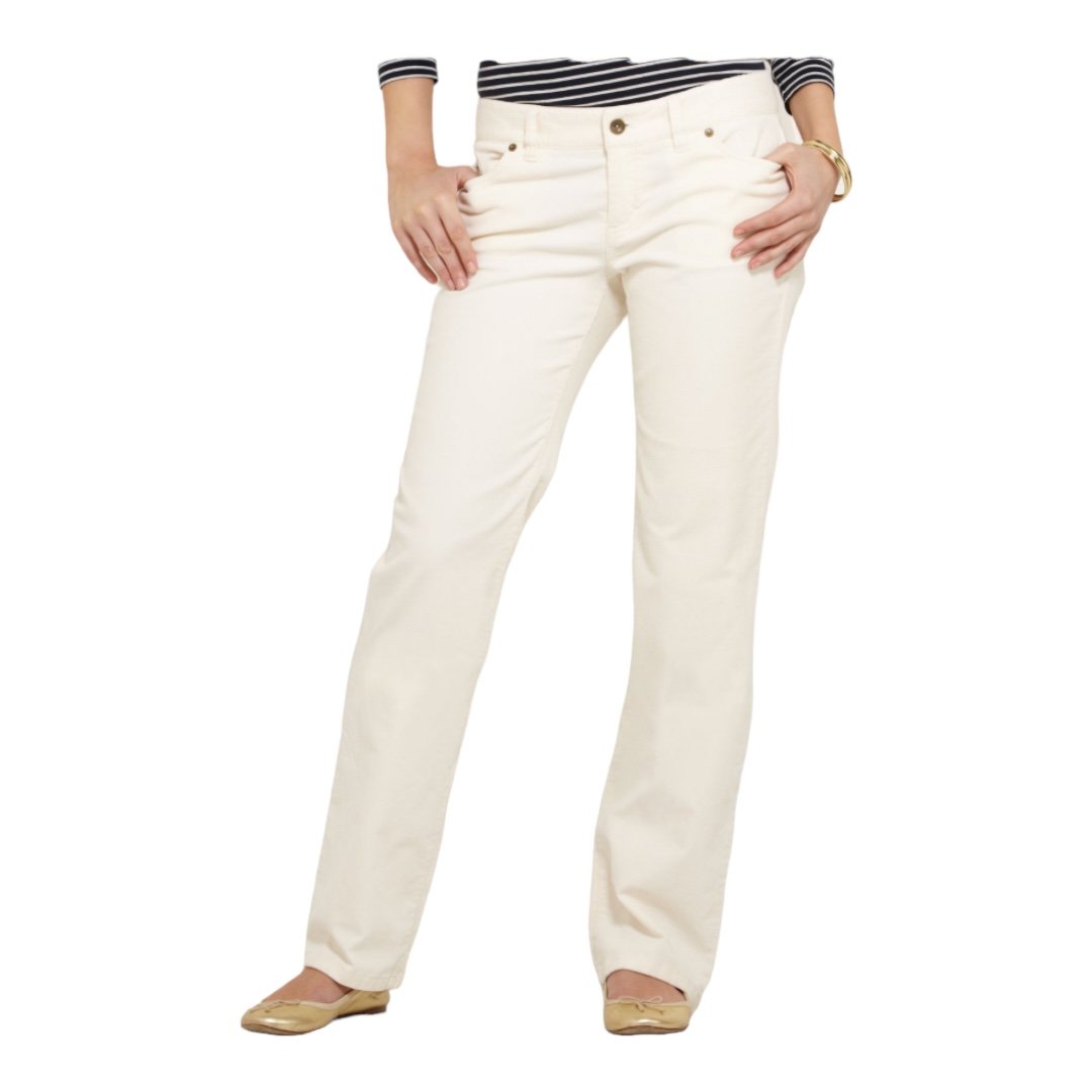 Vineyard Vines Women’s Corduroy Wide Leg Pants by Shep & Ian Ivory | Size 8