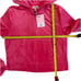 NWT Juicy Couture Velour Bling Tracksuit Sz:L Pink Party Hoodie & Pants Y2K