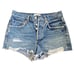 Agolde Parker Denim Distressed Blue Jean Shorts Size 25