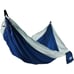 Nylon Portable Camping Travel Hammock, 2 Person, Blue & Dark Blue-yic492