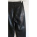 Aritzia Wilfred Black Pleather Pants - Size 0