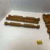 Original Wooden Lincoln Logs Frontier L.L. National Bank Incomplete 75 Pieces
