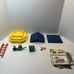 Original Wooden Lincoln Logs Frontier L.L. National Bank Incomplete 75 Pieces