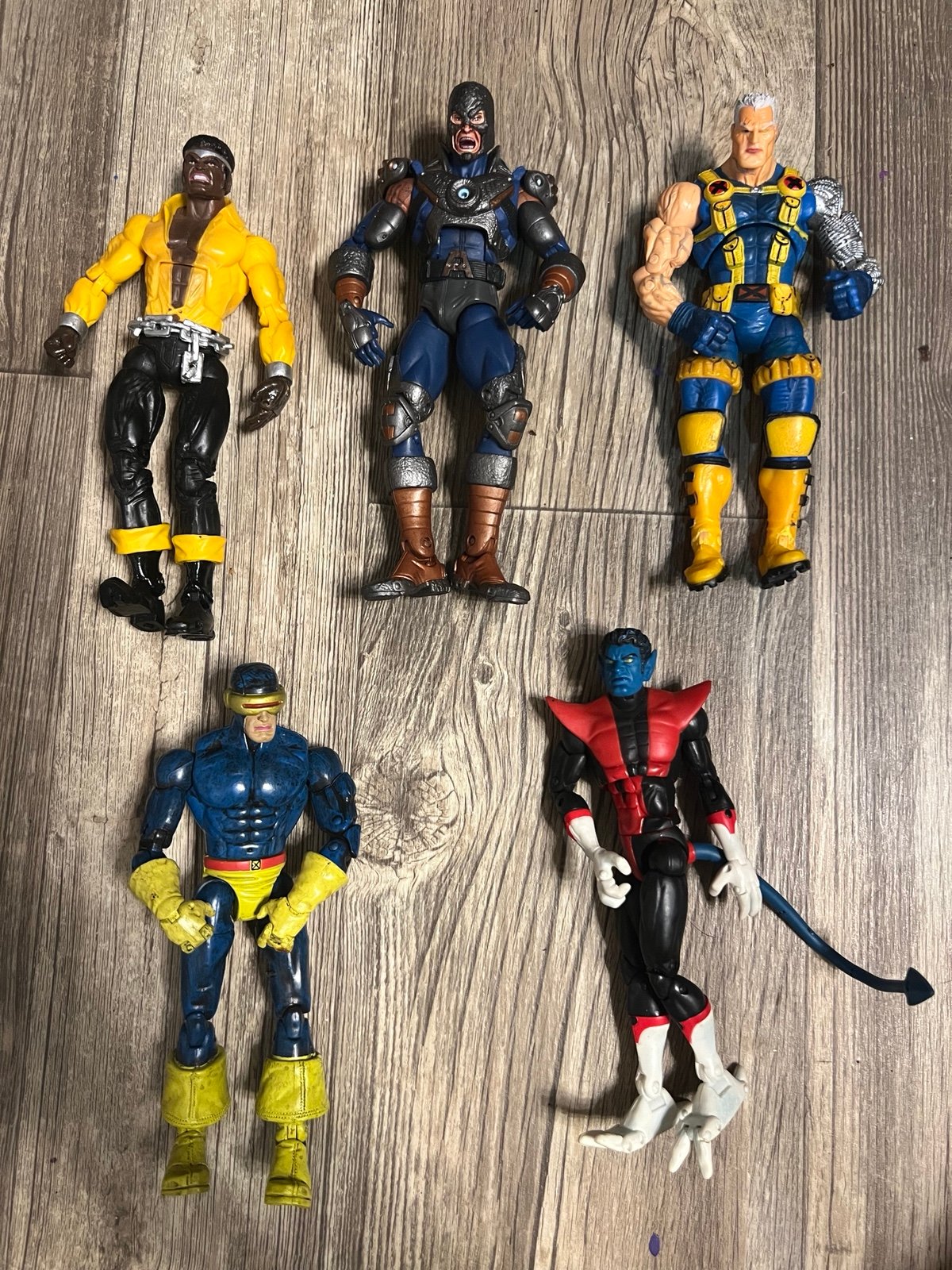 Vintage marvel figures lot collectible