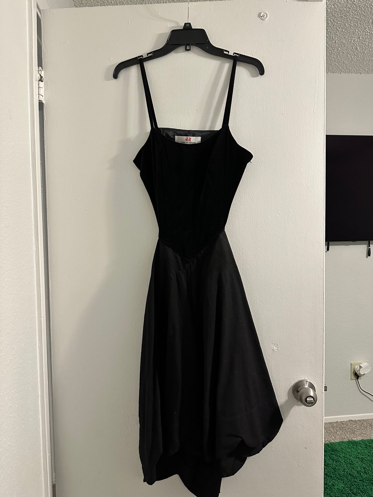 Comme des garçons H&M dress velvet