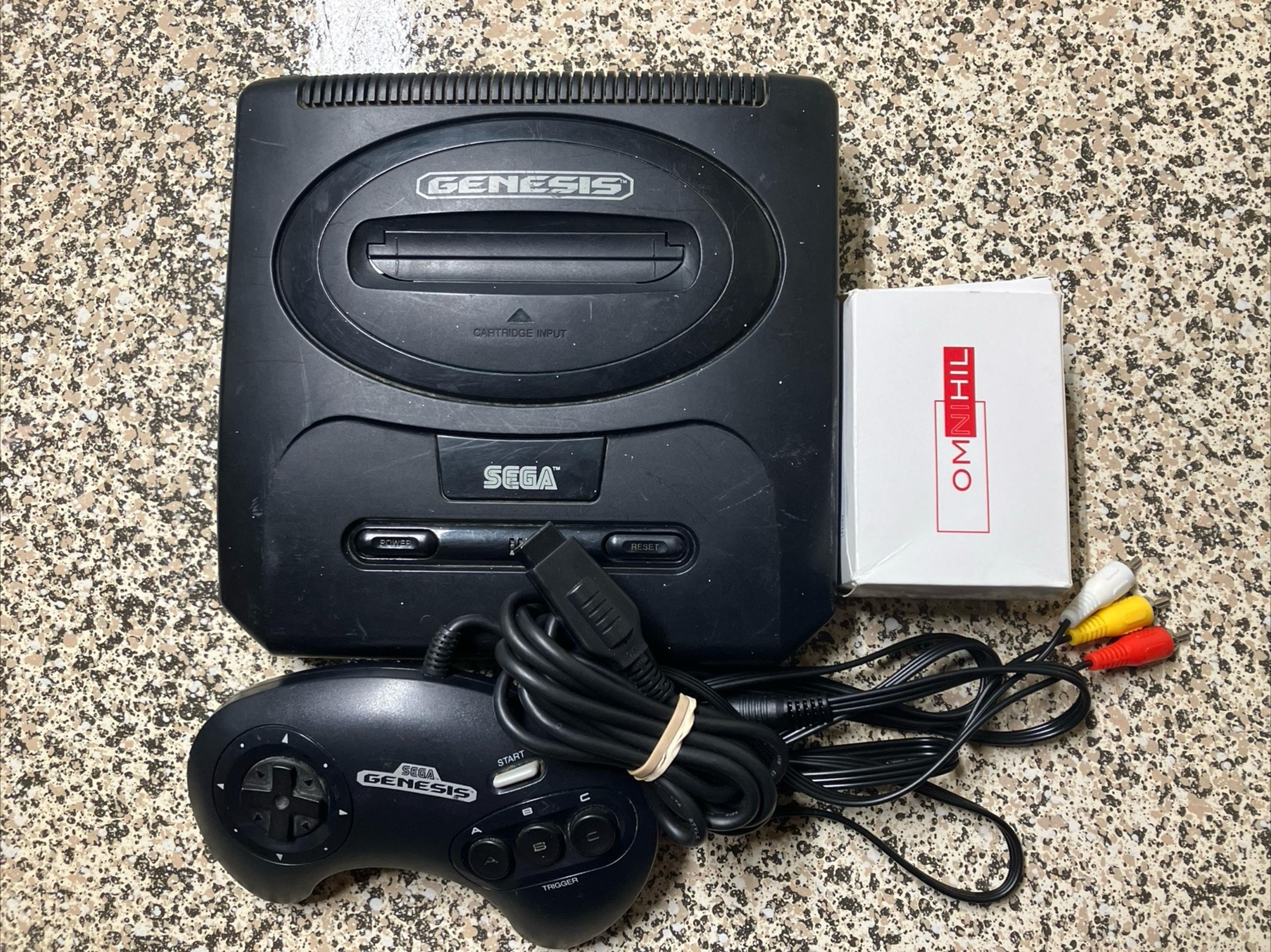 Sega genesis Core System 2 & Omnihil Adapter