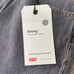 Levi's Premium SKATE Super Baggy Jeans Men's 28 x 34 Gray Big E Streetwear NWT