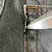 Levi's Premium SKATE Super Baggy Jeans Men's 28 x 34 Gray Big E Streetwear NWT