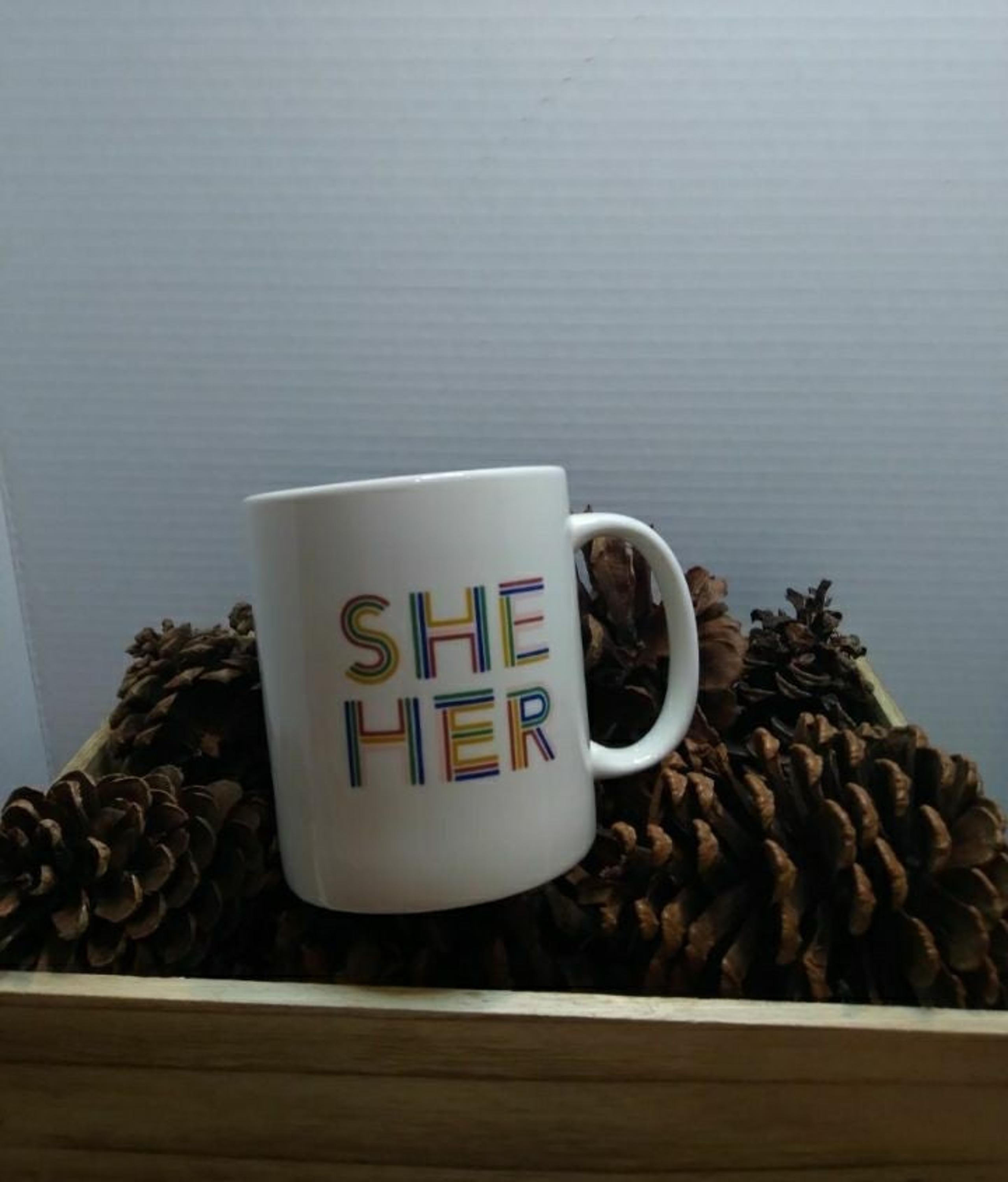Pronoun Coffee Mug SHE HER - Target