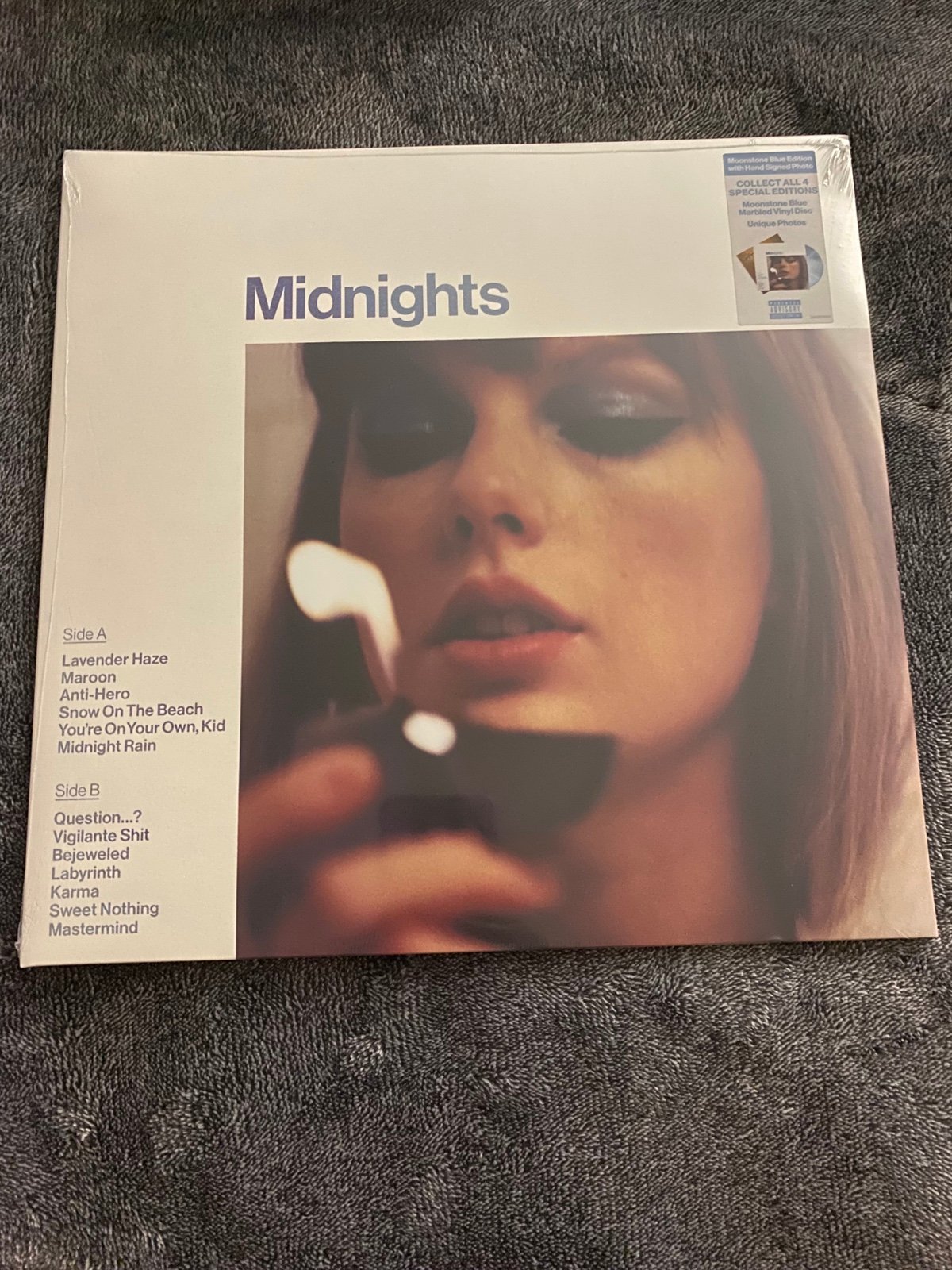 Taylor Swift Midnights Vinyl - Moonstone Blue