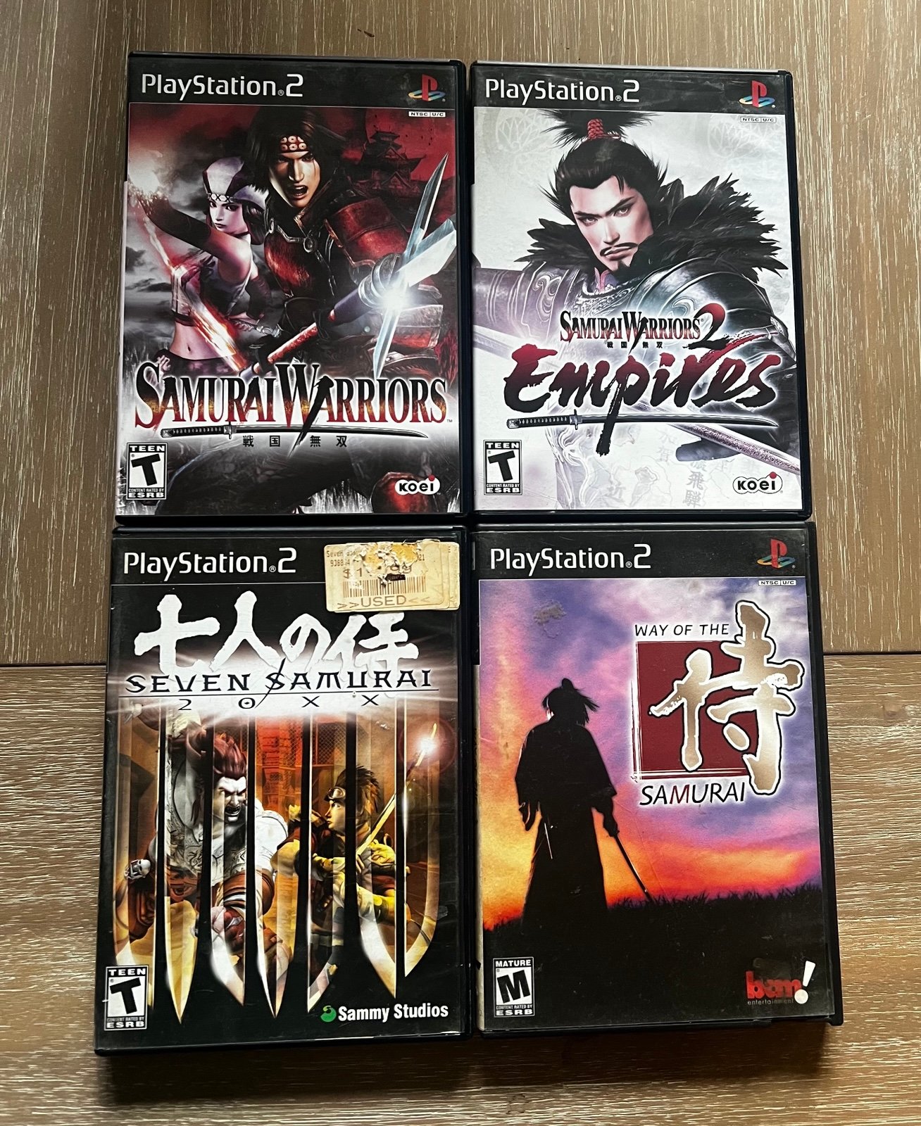 PlayStation 2 Game Bundle (4) Games Total.  (No Manuals)