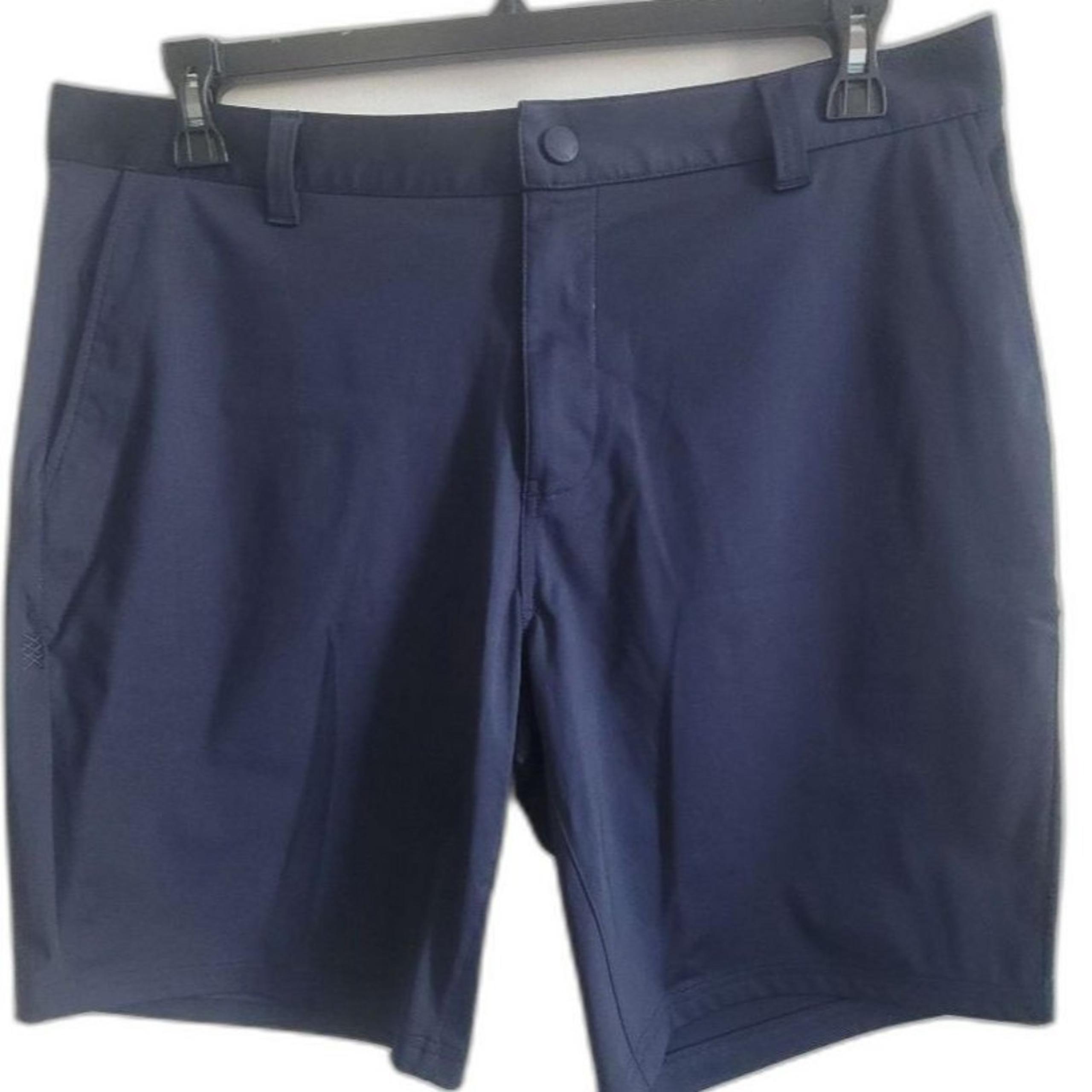 Rhone mens Navy Blue 9” Resort performance Short Size 36