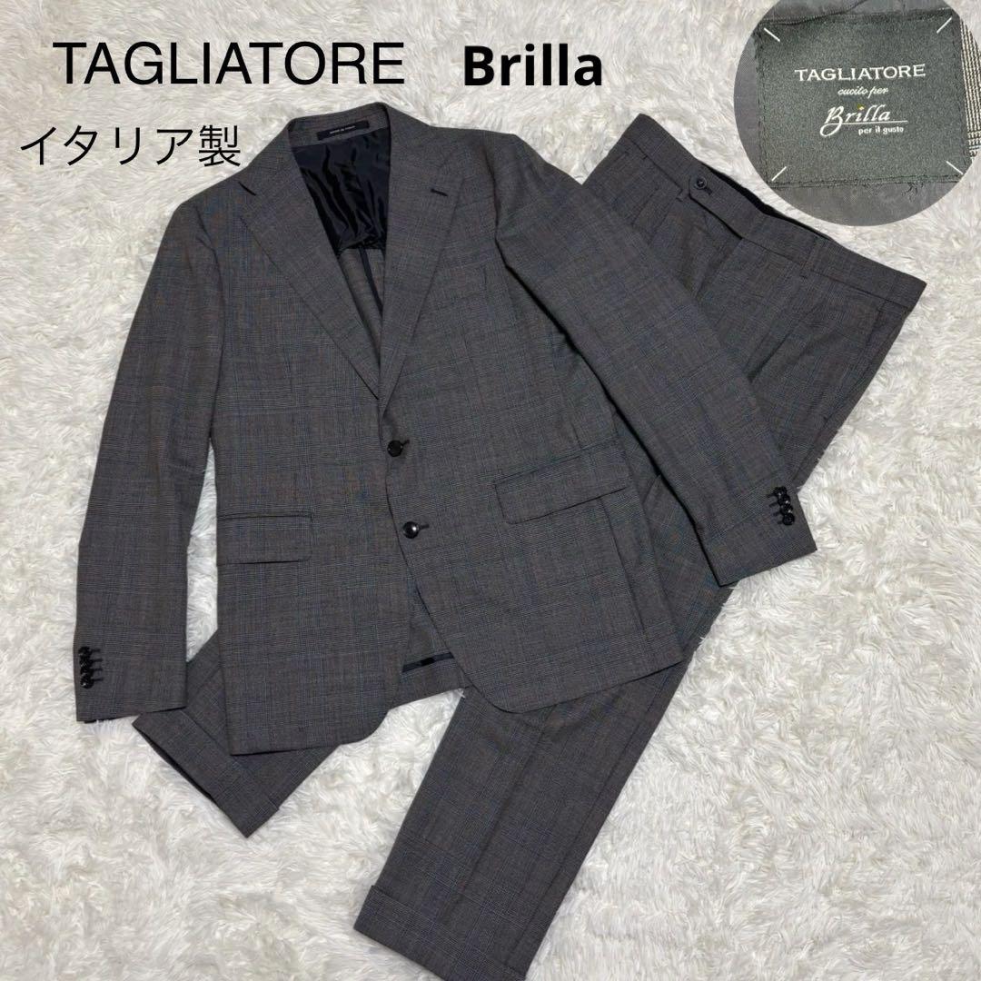 【Tagliatore Brilla】 Suit, Set-up, Single, Gray, Men's, L