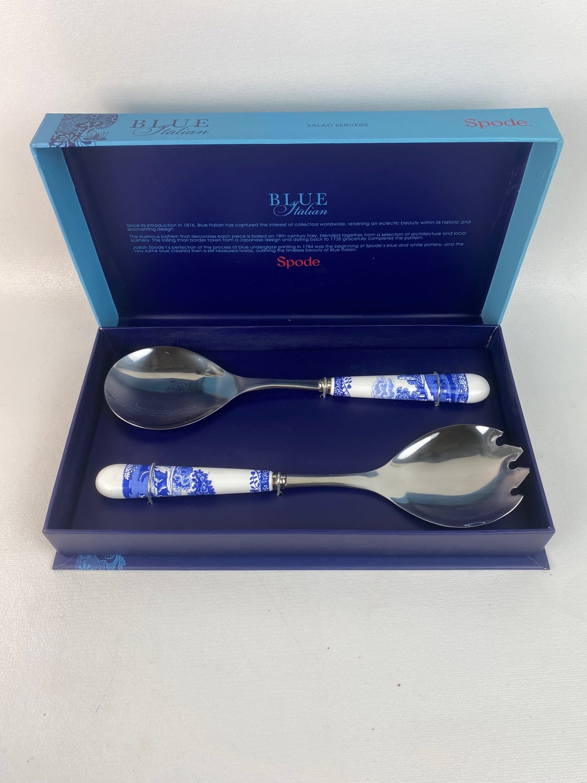 Spode Vintage Salad Serving Set New in Box