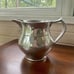 Vintage Wilton Armetale Plough Pewter English Tavern Water Juice Pitcher USA 6”