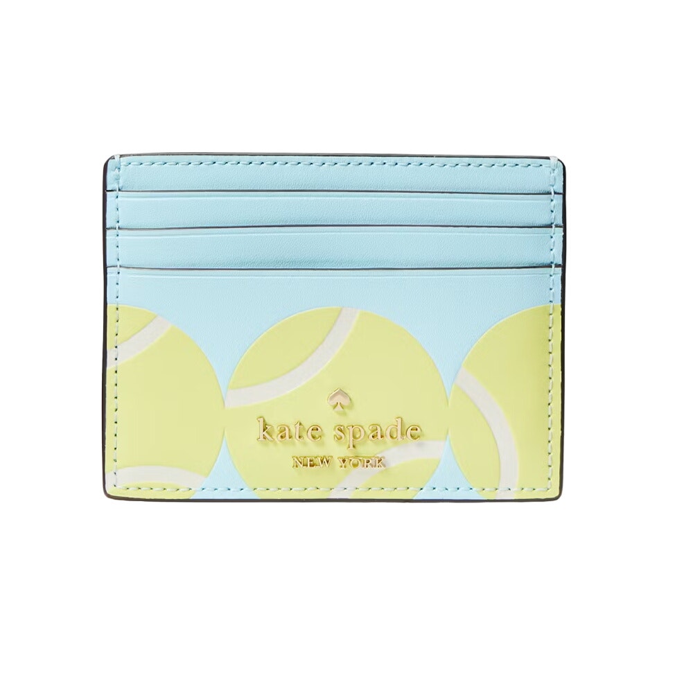 Kate Spade Grand Slam Tennis Small Slim Card Holder
