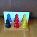 Vintage Childcraft Pattern Stacker colored sizing rings