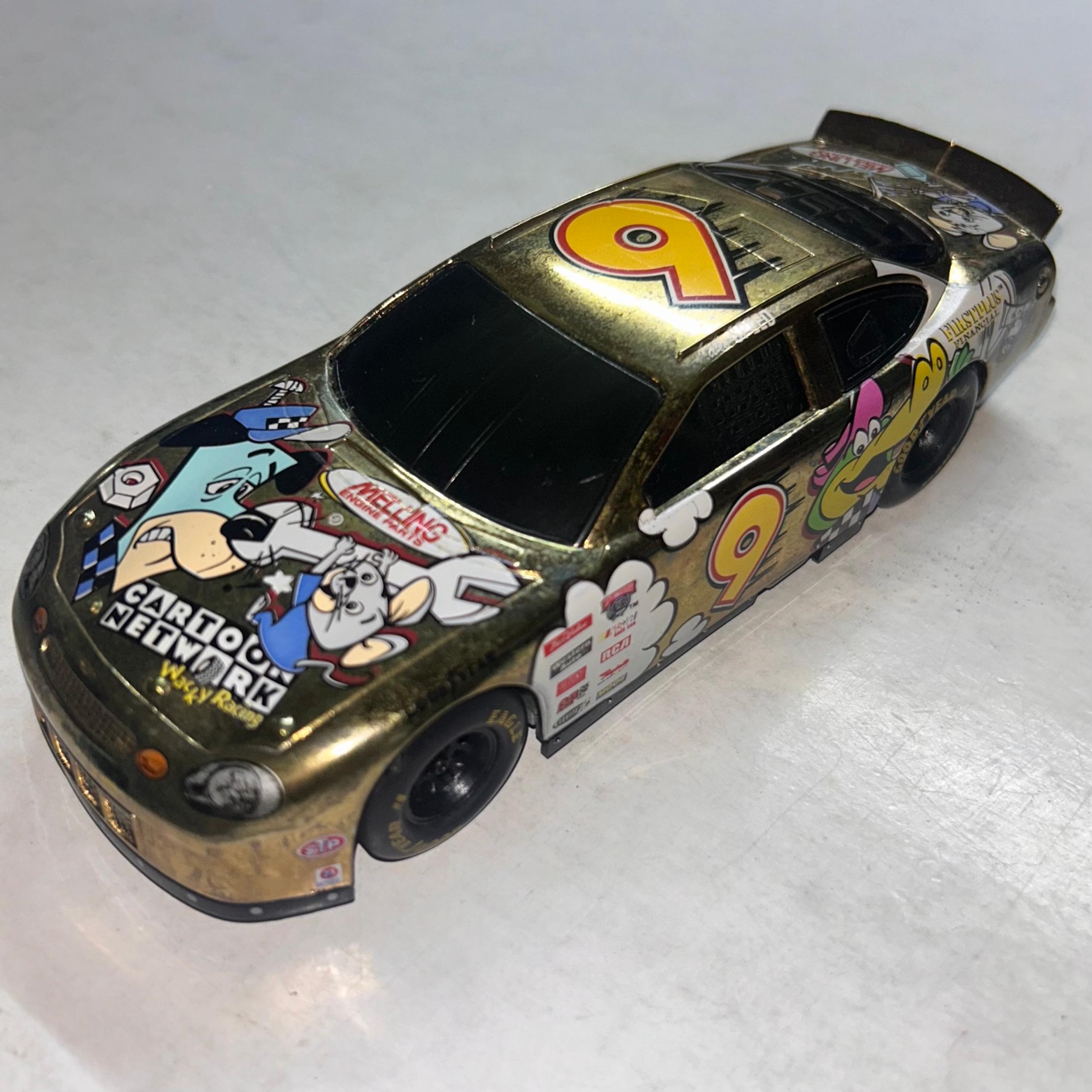 1998 Racing Champions Stock Car Bank 50th Anniversary NASCAR  #9 Cartoon Network