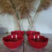 Princess House new ruby marbella bowls
