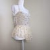 Hype Paper Airplanes Halter Top Cream