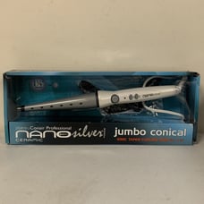 Conair Pro Nano Silver Ceramic Tools 1 1/4 - 1 1/2 Inch Jumbo Conical Iron