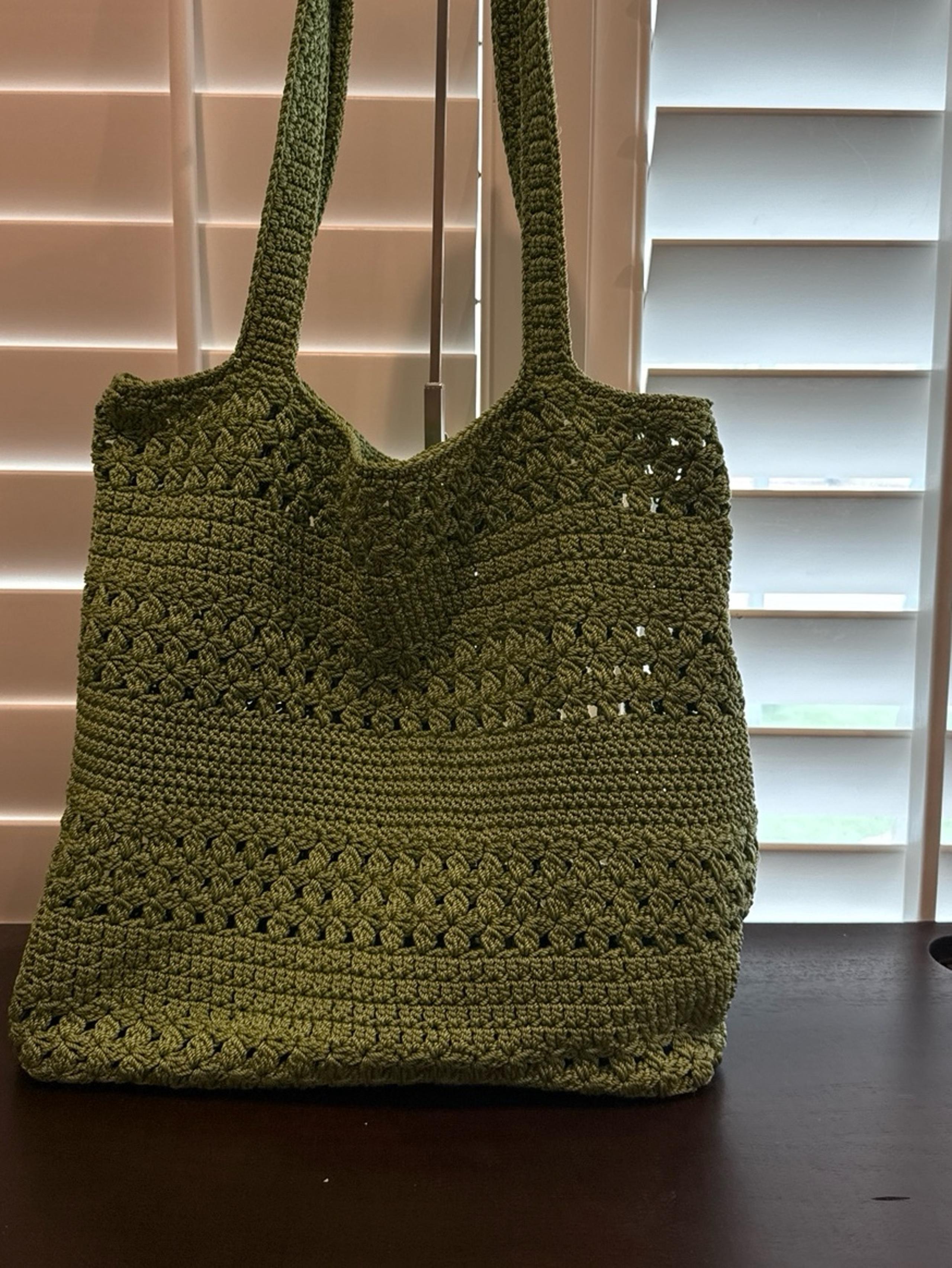 The Sak  crochet tote bag