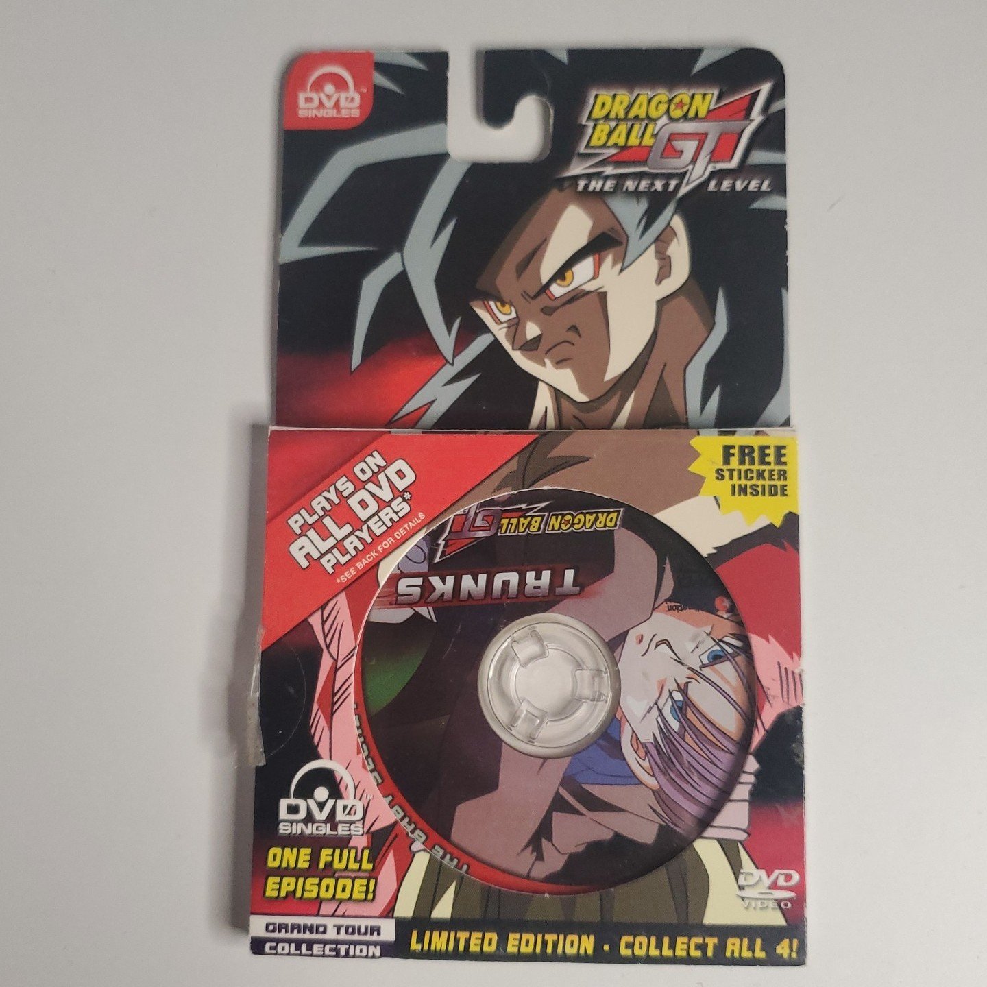 Dragonball GT Trunks DVD Singles Grand Tour Collection RARE