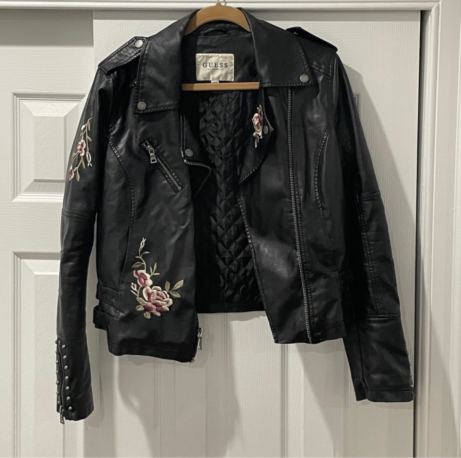 Guess Los Angeles Leather Jacket