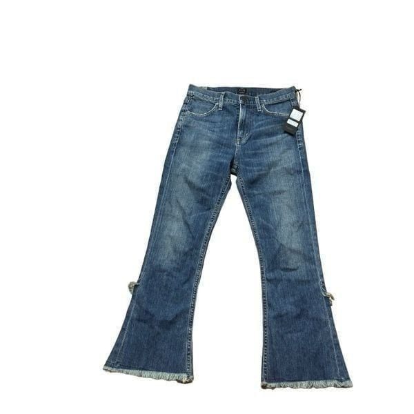 NWT Citizen of Humanity Drew Fray High Rise Crop Flare size: 25