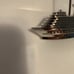 Carnival Cruise Ship Metal Card Holder / Paperweight / Photo Holder
