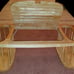 Wood Breakfast in Bed Serving Tray Reading Table w/ Magazine Book Side Storage