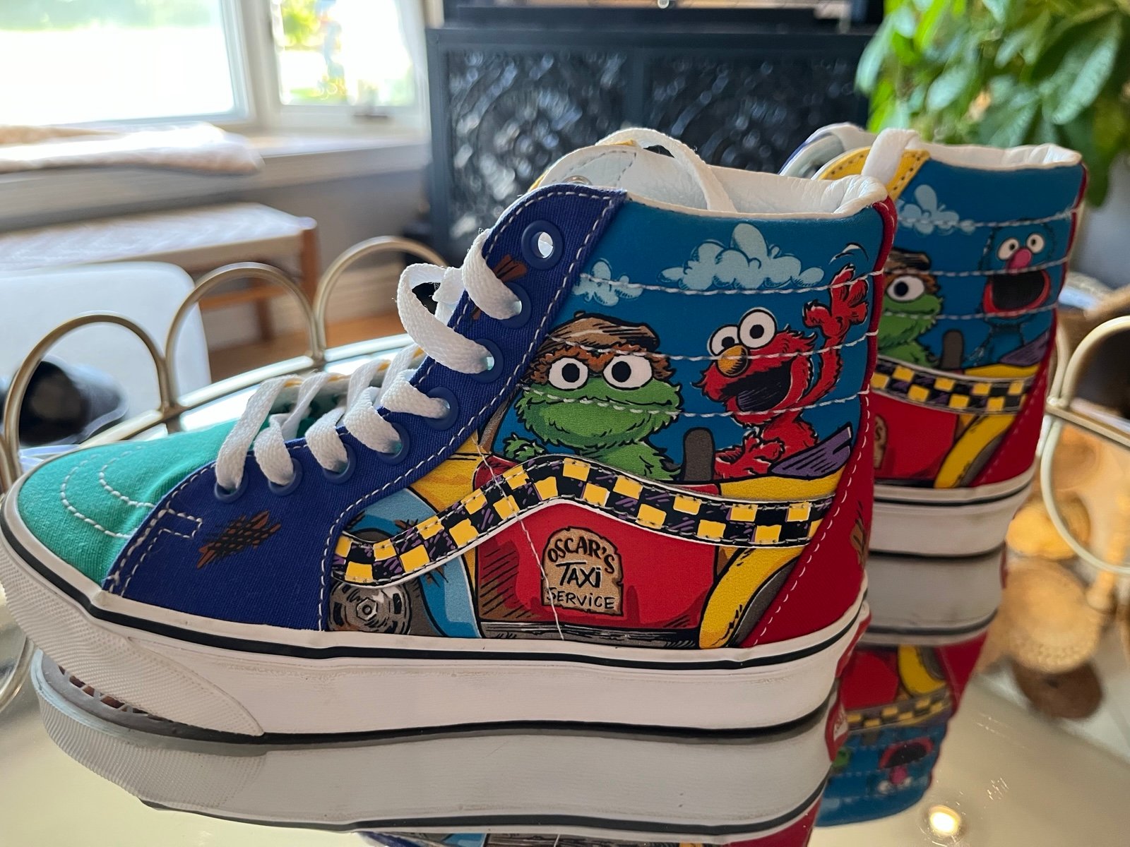 Sesame Street Vans - Size 3 Youth (Like New!)