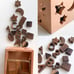 Wooden shape sorter box - Waldorf kid developmental sorting cube learning toys