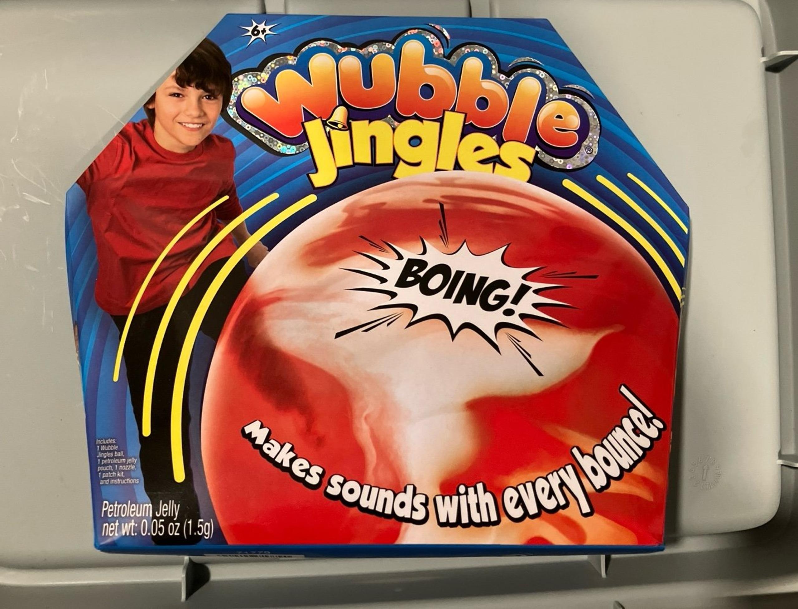 Wubble ball - Jingles makes sounds with every bounce