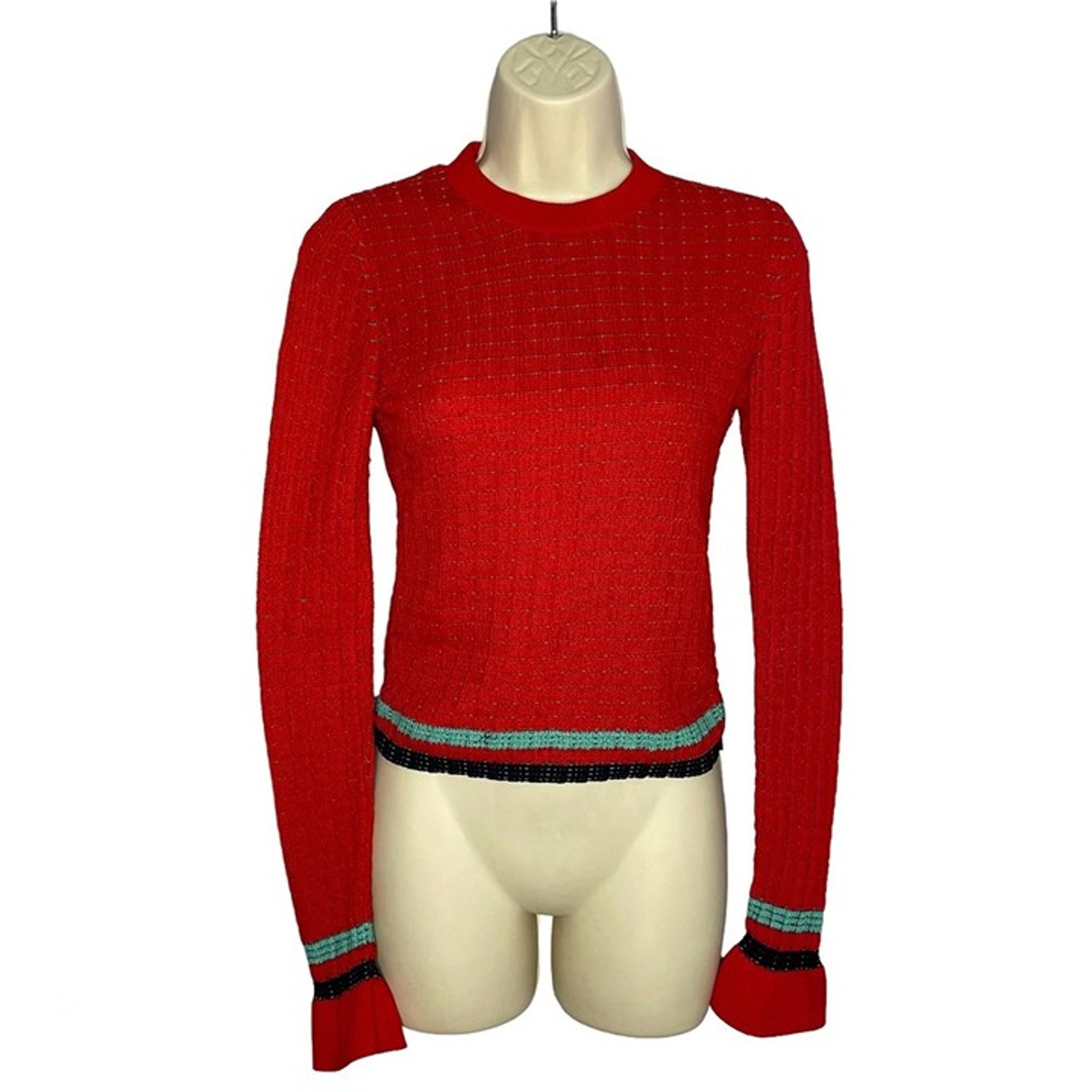 3.1 Philip Lim Crew Neck Cropped Sweater