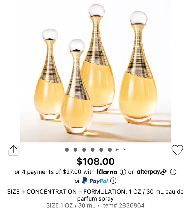 J'adore Perfum