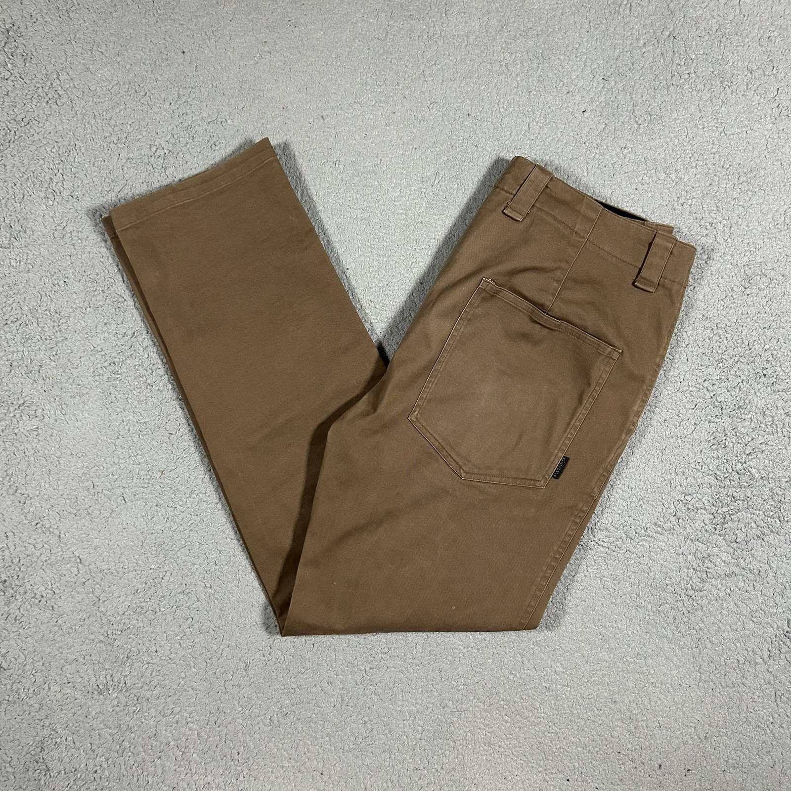 AllSaints Brown Slim fit pants Size 30x28 trousers