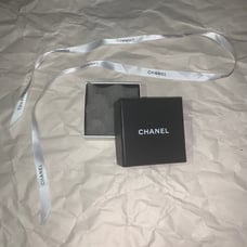 Chanel gift box 2.5 X2.5 X1.25