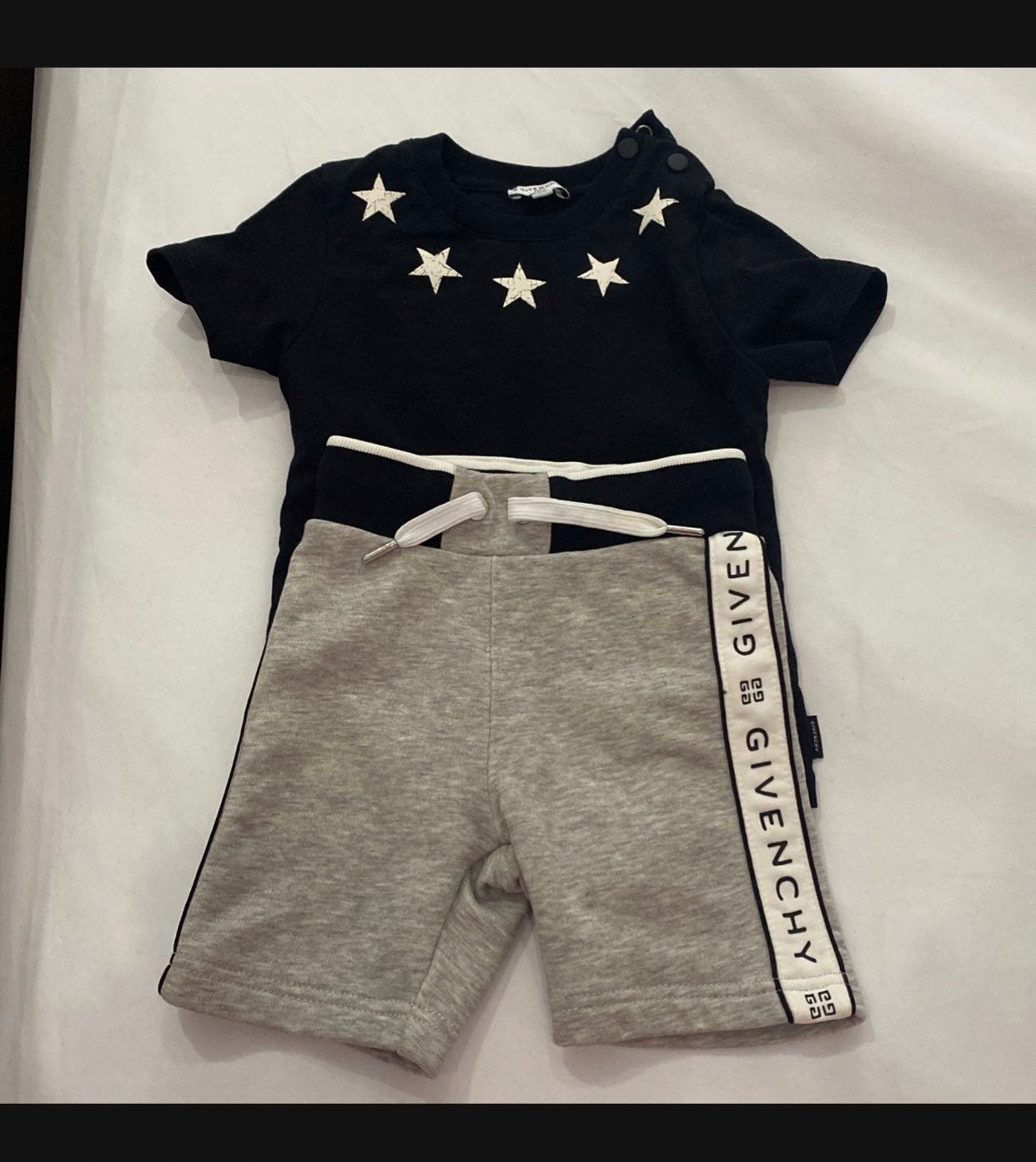 Givency 12 Month Short Set - Boys one-pieces