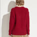 Vince Cable Knit Red V-Neck size M