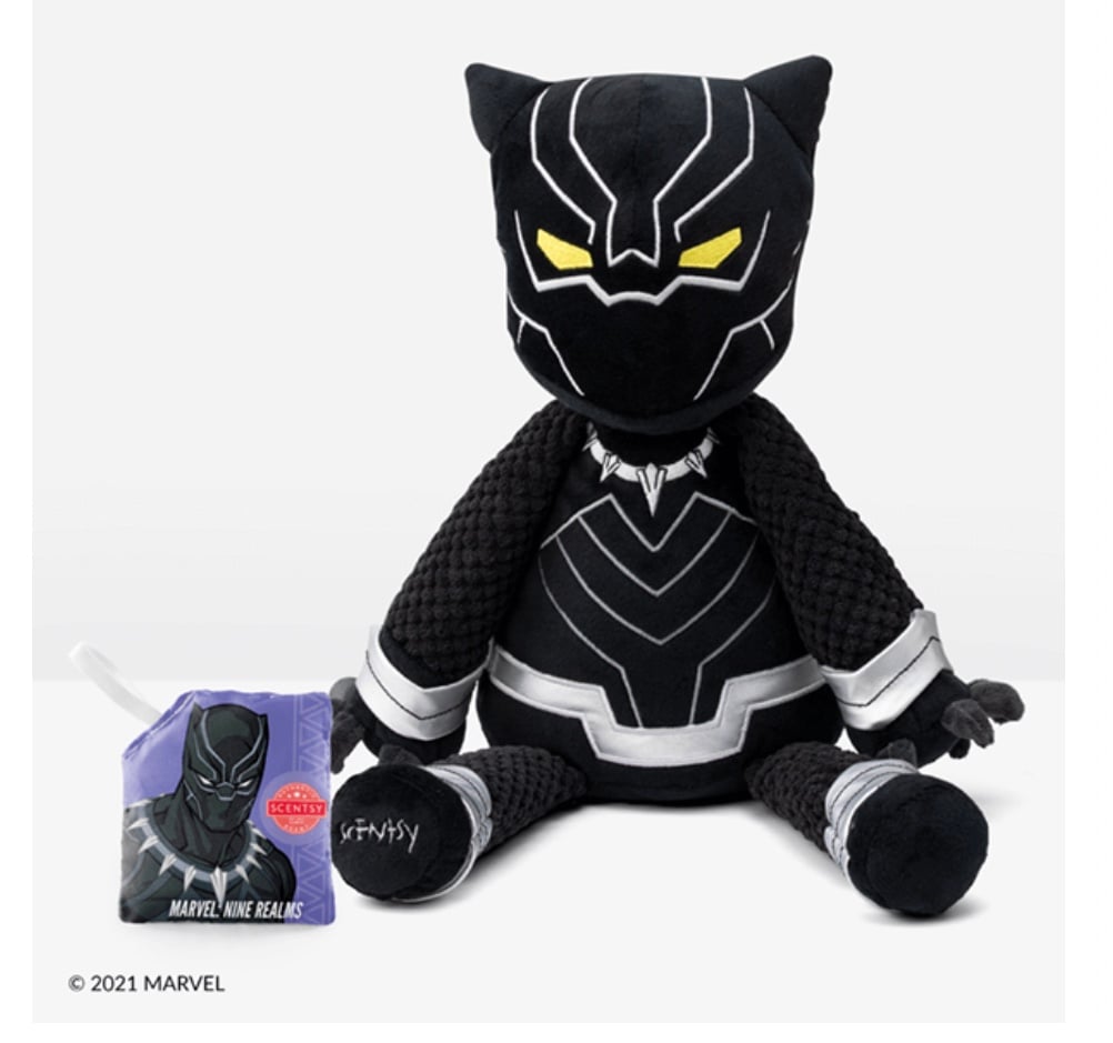Black panther scentsy buddy marvel