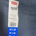 NEW Men's Levi's 505 Regular Fit Straight Leg Jeans Medium Wash 36x30 Thigh