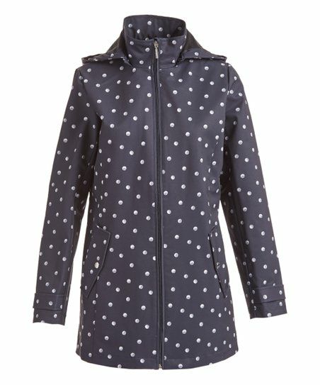 New Weatherproof Polkadot Jacket Sz S