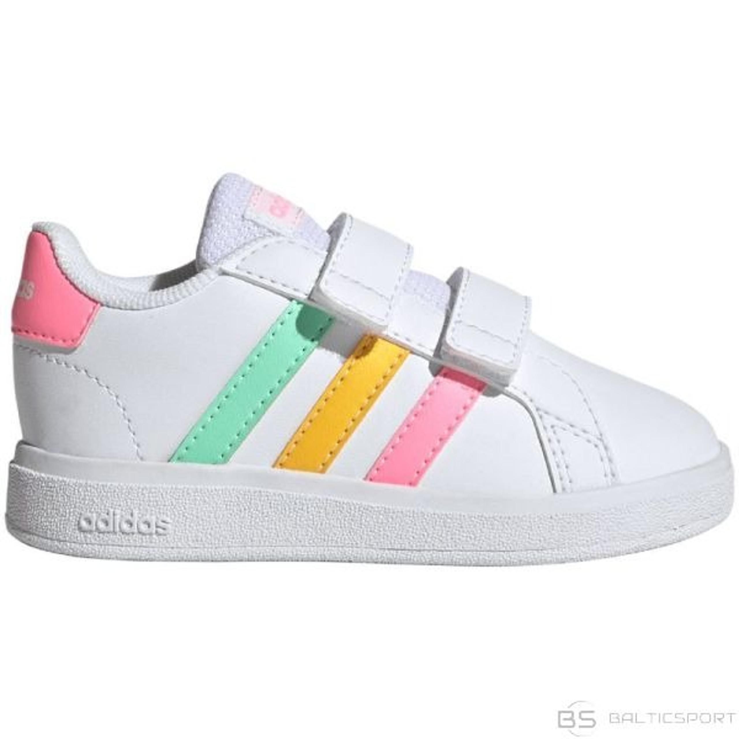 Adidas Girl's White Grand Court Lifestyle HP8917 Casual Sneaker Size 6K