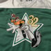 Vintage Disney's GOOFY #32 Football Sports Jersey Adult Size XXL Throwback Green