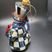 Mackenzie Childs Ornament Snowman Retired